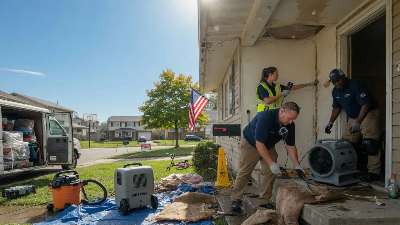 Water Damage Restoration in Shoals, IN near me